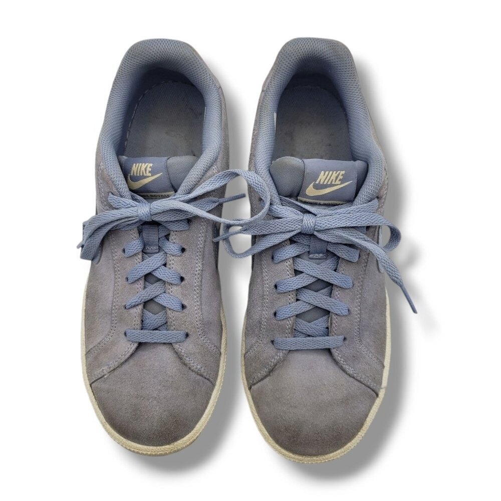 Nike Court Royale Suede Trainers Womens 9 Blue Sneakers 916795-002 - Picture 7 of 9
